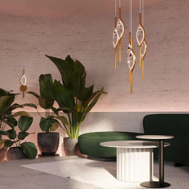 Настенный светильник Maytoni Foresight MOD347WL-L8BS3K Настенный светильник Maytoni Foresight MOD347WL-L8BS3K