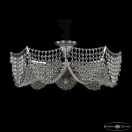 Потолочная люстра Bohemia Ivele Crystal 77181/58 Ni Потолочная люстра Bohemia Ivele Crystal 77181/58 Ni