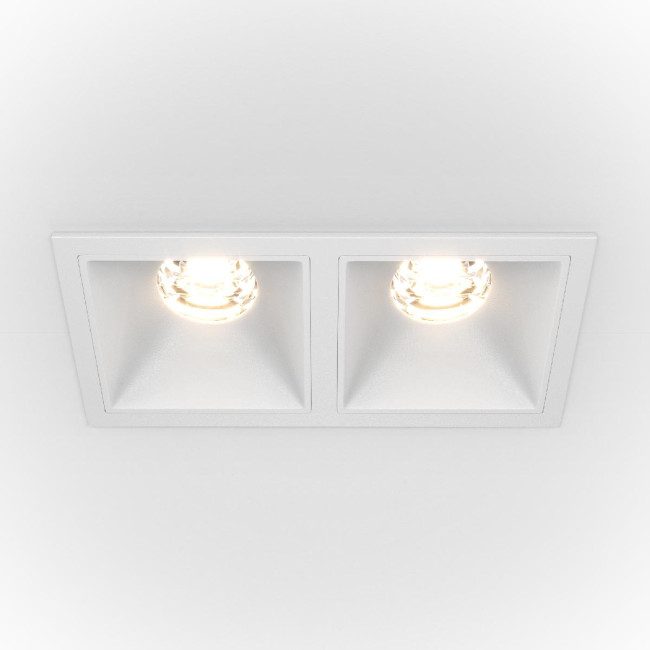 Встраиваемый светильник Maytoni Technical Alfa LED DL043-02-10W3K-D-SQ-W Встраиваемый светильник Maytoni Technical Alfa LED DL043-02-10W3K-D-SQ-W