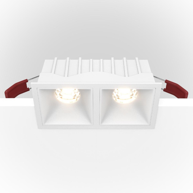 Встраиваемый светильник Maytoni Technical Alfa LED DL043-02-10W3K-D-SQ-W Встраиваемый светильник Maytoni Technical Alfa LED DL043-02-10W3K-D-SQ-W