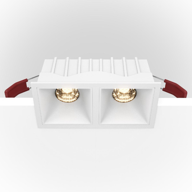 Встраиваемый светильник Maytoni Technical Alfa LED DL043-02-10W3K-D-SQ-W Встраиваемый светильник Maytoni Technical Alfa LED DL043-02-10W3K-D-SQ-W