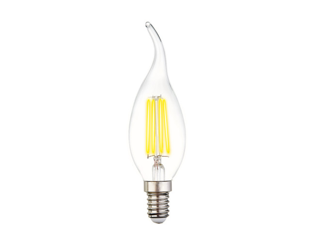 Филаментная cветодиодная лампа Ambrella Light Filament C37L E14 6W 3000K 202214 Филаментная cветодиодная лампа Ambrella Light Filament C37L E14 6W 3000K 202214