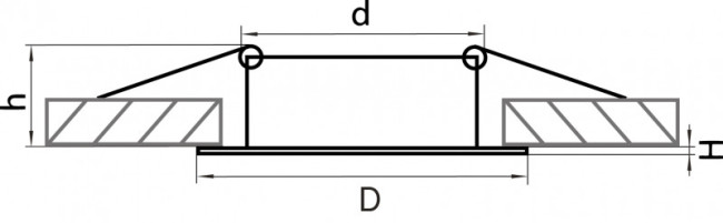 Встраиваемый светильник Lightstar Lega Hi Adj  011024