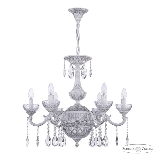 Подвесная люстра Bohemia Ivele Crystal AL78101P/6/175 A WMN P Clear/M-1F Подвесная люстра Bohemia Ivele Crystal AL78101P/6/175 A WMN P Clear/M-1F