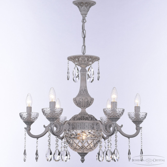 Подвесная люстра Bohemia Ivele Crystal AL78101P/6/175 A WMN P Clear/M-1F Подвесная люстра Bohemia Ivele Crystal AL78101P/6/175 A WMN P Clear/M-1F