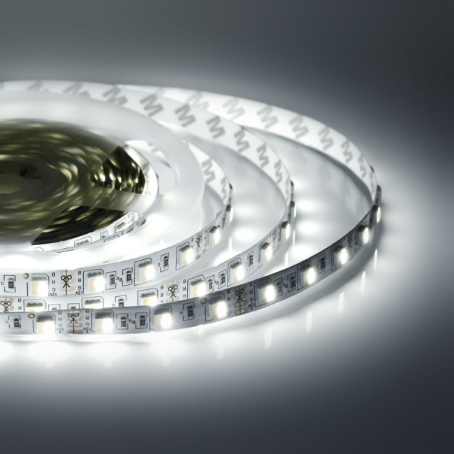 Светодиодная лента Apeyron 12В СТ 14,4Вт/м smd5050 60д/м IP20 700Лм/м 5м 3000К+6500К 00-116 Светодиодная лента Apeyron 12В СТ 14,4Вт/м smd5050 60д/м IP20 700Лм/м 5м 3000К+6500К 00-116