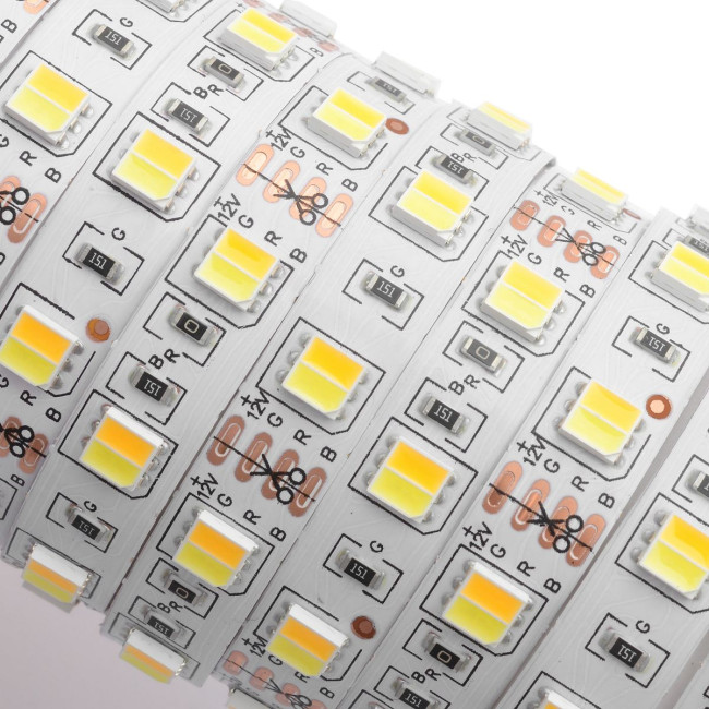 Светодиодная лента Apeyron 12В СТ 14,4Вт/м smd5050 60д/м IP20 700Лм/м 5м 3000К+6500К 00-116 Светодиодная лента Apeyron 12В СТ 14,4Вт/м smd5050 60д/м IP20 700Лм/м 5м 3000К+6500К 00-116