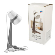 Настольная лампа Uniel ULO-K22 D/E14/A GREY/WHITE Настольная лампа Uniel ULO-K22 D/E14/A GREY/WHITE