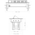 Блок розеток 47 (3 секции и 2 USB) Mebax 00-00001164 Блок розеток 47 (3 секции и 2 USB) Mebax 00-00001164