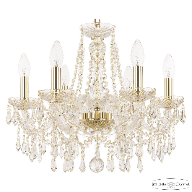 Подвесная люстра Bohemia Ivele Crystal 1403/6/160 G Подвесная люстра Bohemia Ivele Crystal 1403/6/160 G