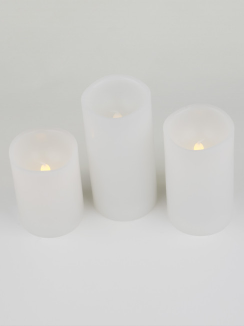 Фигурка светодиодная «Свеча» Uniel (UL-00007256) ULD-F050 Warm White Candle Set3