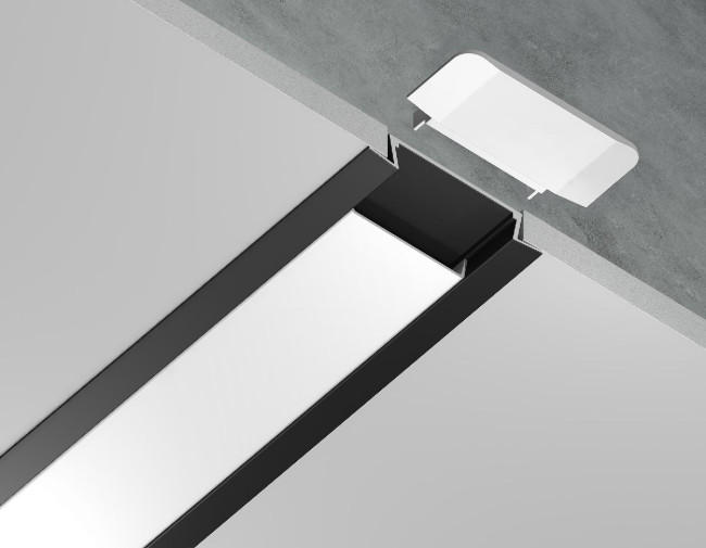 Алюминиевый встраиваемый профиль Ambrella Light Alum Profile GP1100BK Алюминиевый встраиваемый профиль Ambrella Light Alum Profile GP1100BK