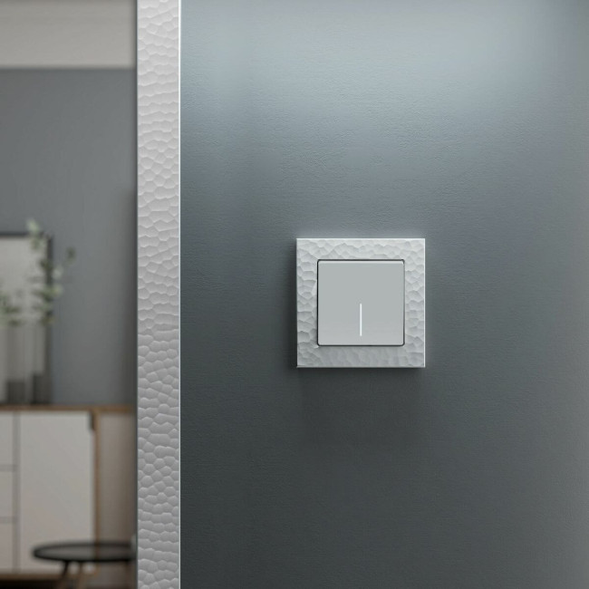 Выключатель одноклавишный с подсветкой Werkel 4690389184567 W1110161