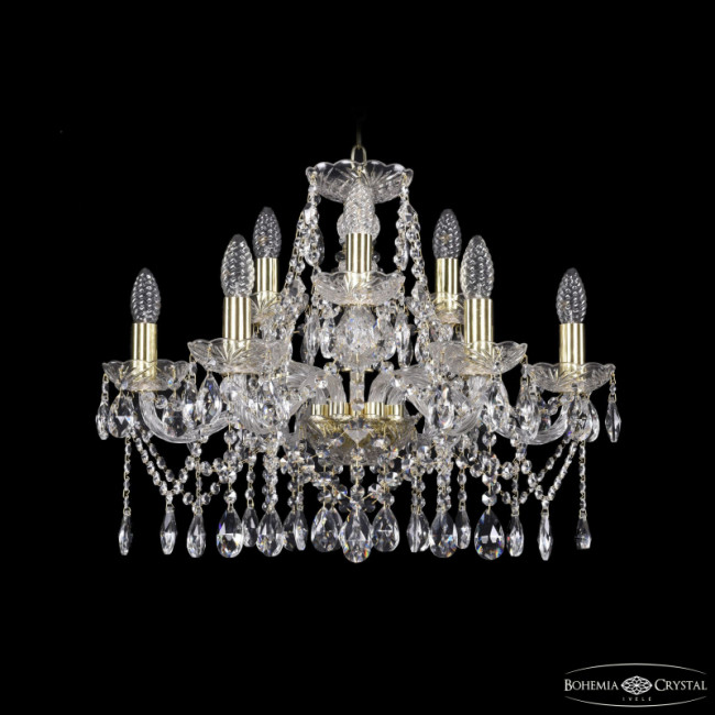 Подвесная люстра Bohemia Ivele Crystal 1413/6+3/200 G