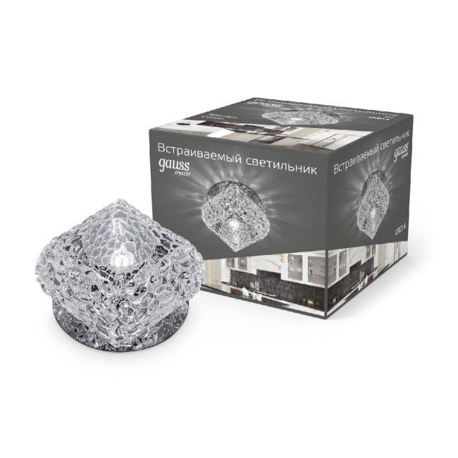Встраиваемый светильник Gauss Crystal CR014 Встраиваемый светильник Gauss Crystal CR014