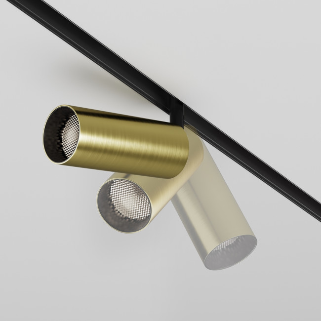 Трековый магнитный светильник Maytoni Technical Magnetic track system Exility Focus LED TR032-2-12W4K-M-BBS Трековый магнитный светильник Maytoni Technical Magnetic track system Exility Focus LED TR032-2-12W4K-M-BBS