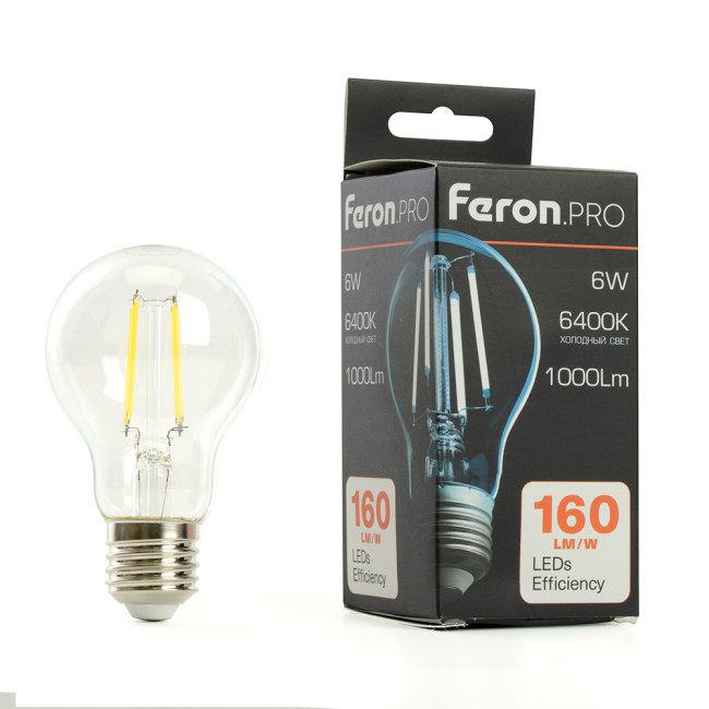 Светодиодная лампа Feron LB-1106 E27 6W 6400K 48891 Светодиодная лампа Feron LB-1106 E27 6W 6400K 48891