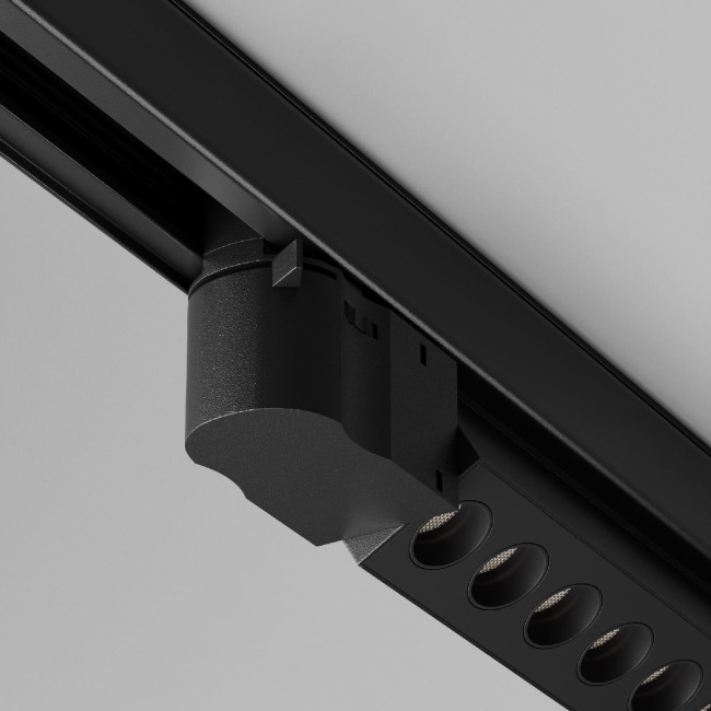 Трековый трехфазный светильник Maytoni Points TR195-3-20W4K-M-B Трековый трехфазный светильник Maytoni Points TR195-3-20W4K-M-B