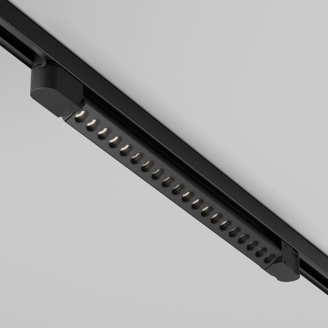 Трековый трехфазный светильник Maytoni Points TR195-3-20W4K-M-B Трековый трехфазный светильник Maytoni Points TR195-3-20W4K-M-B