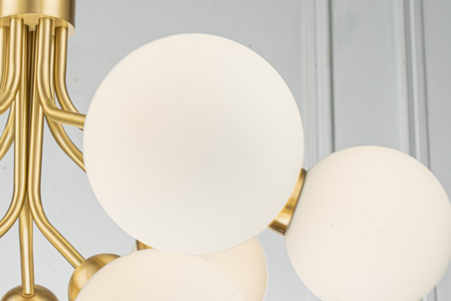 Подвесная люстра Belfast Bryson L-8130-6+3 BR GL