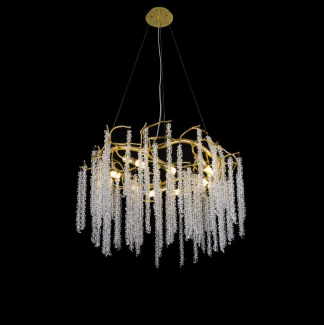 Подвесная люстра iLamp Savage 8813-D800 GD Подвесная люстра iLamp Savage 8813-D800 GD