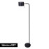 Торшер Arte Lamp Sebastian A7051PN-1BK Торшер Arte Lamp Sebastian A7051PN-1BK