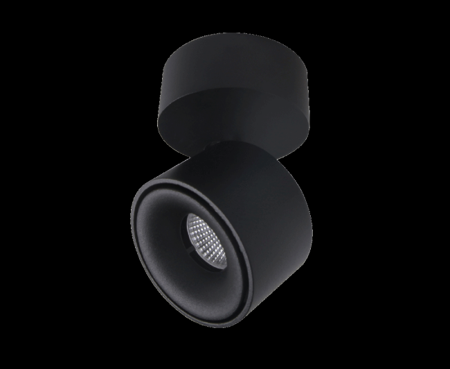 Накладной спот Elvan NLS-6615-8W-WW-BLK