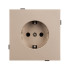 Механизм электрической розетки Arlight SCT-TENDO-MEU1-PL-GD (230V, 16A) 054081