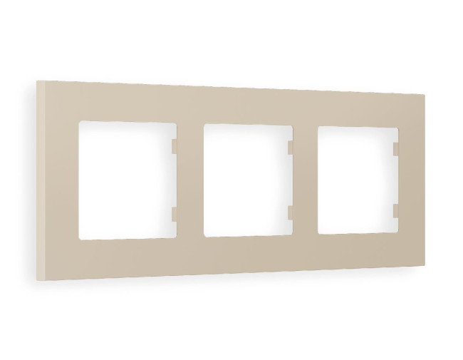 Рамка трехместная Ambrella Volt Qubi AF250363 Рамка трехместная Ambrella Volt Qubi AF250363