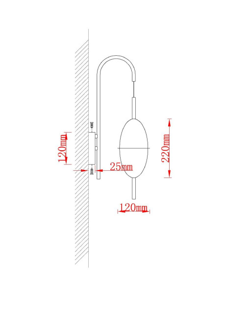 Бра Arte Lamp Andromeda A2089AP-3GO Бра Arte Lamp Andromeda A2089AP-3GO