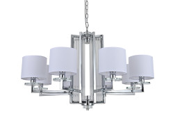 Подвесная люстра Newport Amalia 35408+1/C chrome без абажуров М0069058