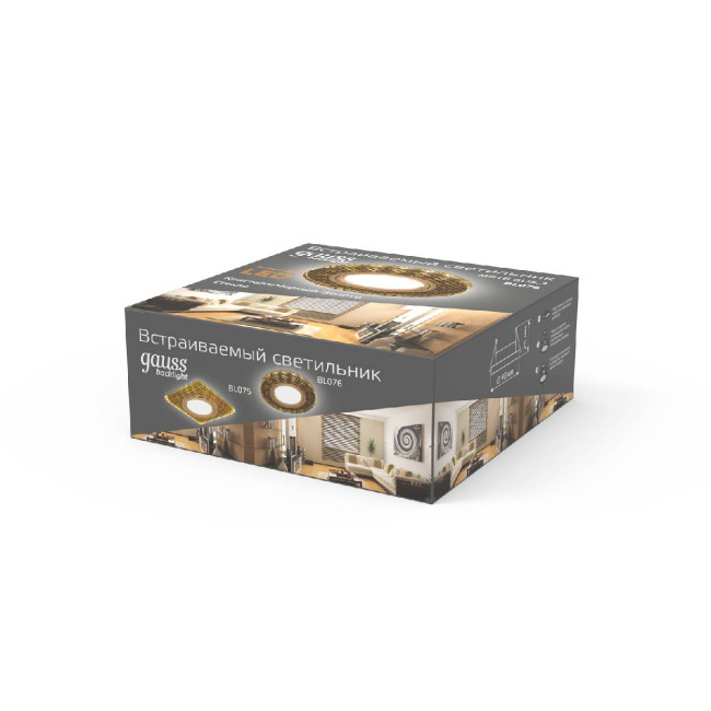 Встраиваемый светильник Gauss Backlight BL076 Встраиваемый светильник Gauss Backlight BL076