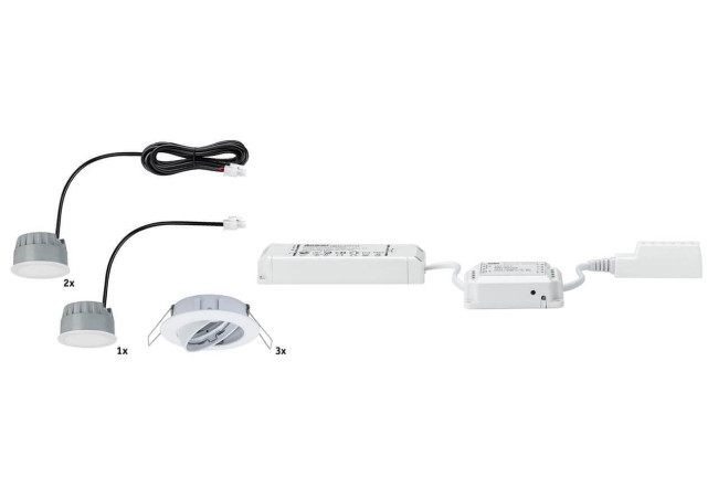 Встраиваемый светодиодный светильник Paulmann Goal 50006