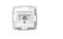 Розетка для TV с экраном (проходная) ELBI Zena Vega 609-015600-272 Розетка для TV с экраном (проходная) ELBI Zena Vega 609-015600-272