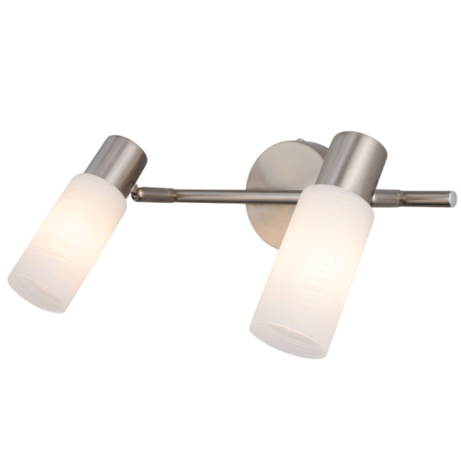 Спот Eurosvet Мэдиссон 20043/2 сатин-никель Спот Eurosvet Мэдиссон 20043/2 сатин-никель