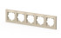 Рамка пятиместная ELBI Vega 510-010300-250 Рамка пятиместная ELBI Vega 510-010300-250