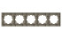 Рамка пятиместная ELBI Vega 510-010300-250 Рамка пятиместная ELBI Vega 510-010300-250