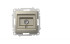 Розетка для TV с экраном (концевая) ELBI Zena Vega 609-011400-273 Розетка для TV с экраном (концевая) ELBI Zena Vega 609-011400-273