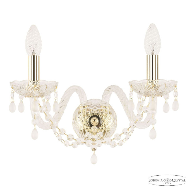 Бра Bohemia Ivele Crystal 112B/2/165 G V0300 Бра Bohemia Ivele Crystal 112B/2/165 G V0300