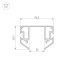 Профиль-держатель Arlight MAG-STRETCH-25-2000 (5LN) 056188