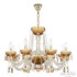 Подвесная люстра Bohemia Ivele Crystal 5402/8/240 G Amber/M-1F K721 Подвесная люстра Bohemia Ivele Crystal 5402/8/240 G Amber/M-1F K721