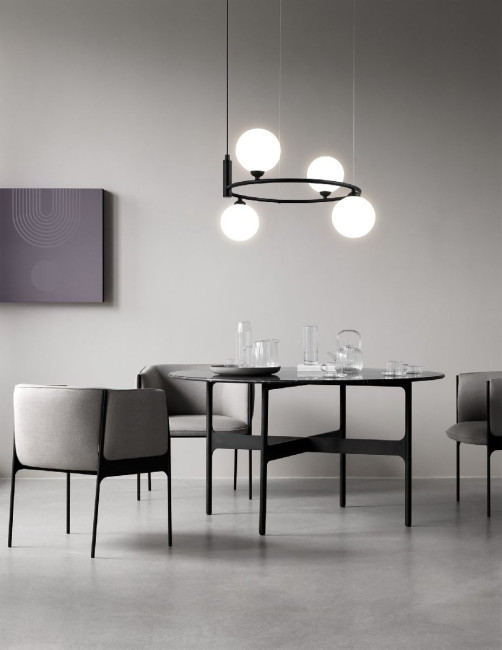 Подвесная люстра Maytoni Ring MOD013PL-04B Подвесная люстра Maytoni Ring MOD013PL-04B