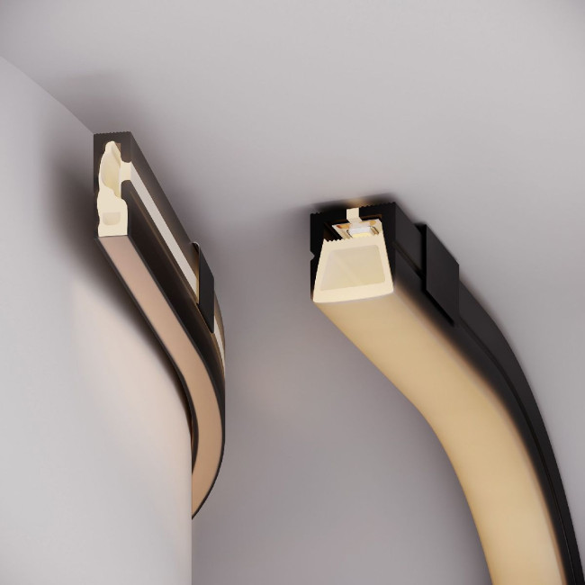 Силиконовый профиль Arlight WPH-FLEX-1616-TOP-S11-5m FULL BLACK 045774 Силиконовый профиль Arlight WPH-FLEX-1616-TOP-S11-5m FULL BLACK 045774