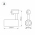 Трековый светильник Arlight LGD-4TR black 024630(1) Трековый светильник Arlight LGD-4TR black 024630(1)