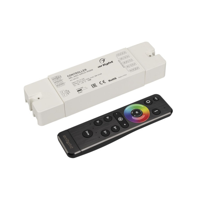 Диммер Arlight ARL-SET-PWM-104-72-RGBW-SH-IN, комплект (12-24V, 4x6A, 2.4G) (IP20 Пластик) 061157 Диммер Arlight ARL-SET-PWM-104-72-RGBW-SH-IN, комплект (12-24V, 4x6A, 2.4G) (IP20 Пластик) 061157