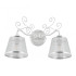 Бра Arte Milano 341120/2W WT+SL Бра Arte Milano 341120/2W WT+SL
