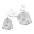 Бра Arte Milano 341120/2W WT+SL Бра Arte Milano 341120/2W WT+SL