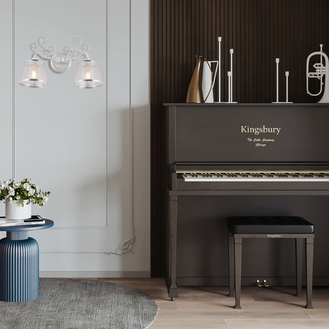 Бра Arte Milano 341120/2W WT+SL Бра Arte Milano 341120/2W WT+SL