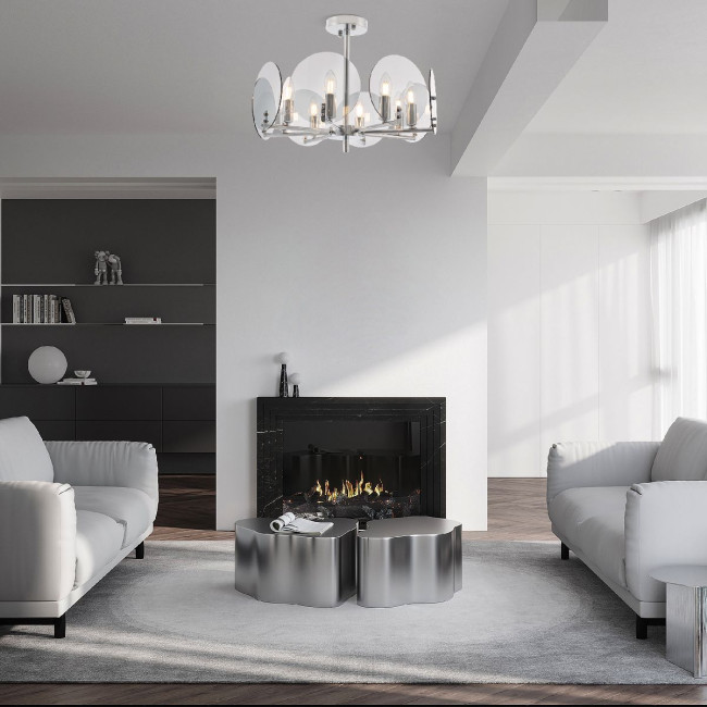 Люстра на штанге Arte Milano Sorrento 379309/8/490 CR Люстра на штанге Arte Milano Sorrento 379309/8/490 CR