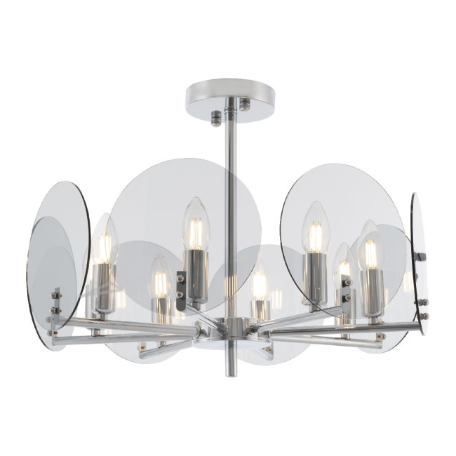 Люстра на штанге Arte Milano Sorrento 379309/8/490 CR Люстра на штанге Arte Milano Sorrento 379309/8/490 CR